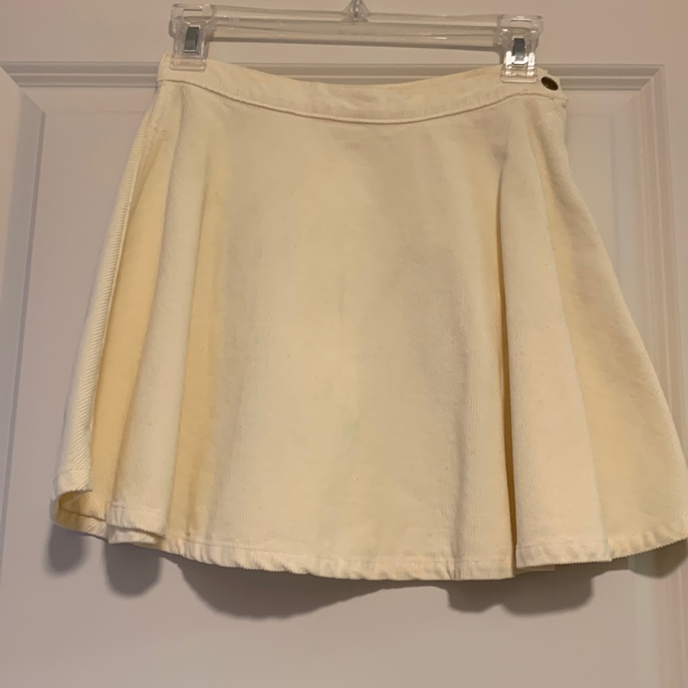 American apparel yellow jean skirt. Size small. Only worn once.Perfect condition